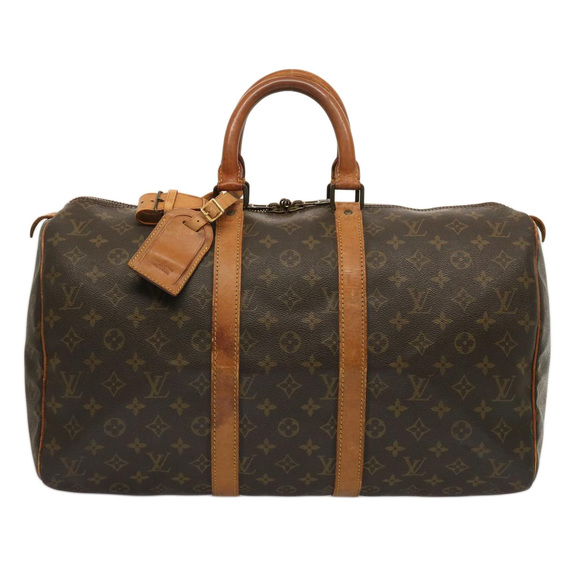 LOUIS VUITTON Monogram Keepall 45 Boston Bag M41428 LV Auth 74092 - Picture 13 of 16